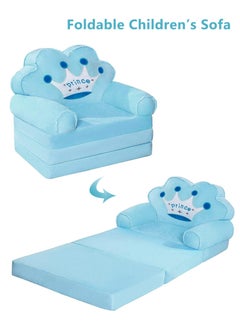 Foldable Toddler Sofa, Kids Couch with Removable Cover, Toddler Couch Bed for Bedroom (Blue) - pzsku/Z98EB2894B344EC6C3012Z/45/_/1739499452/f1e52fc3-4c10-4013-93ec-afb12e08217e