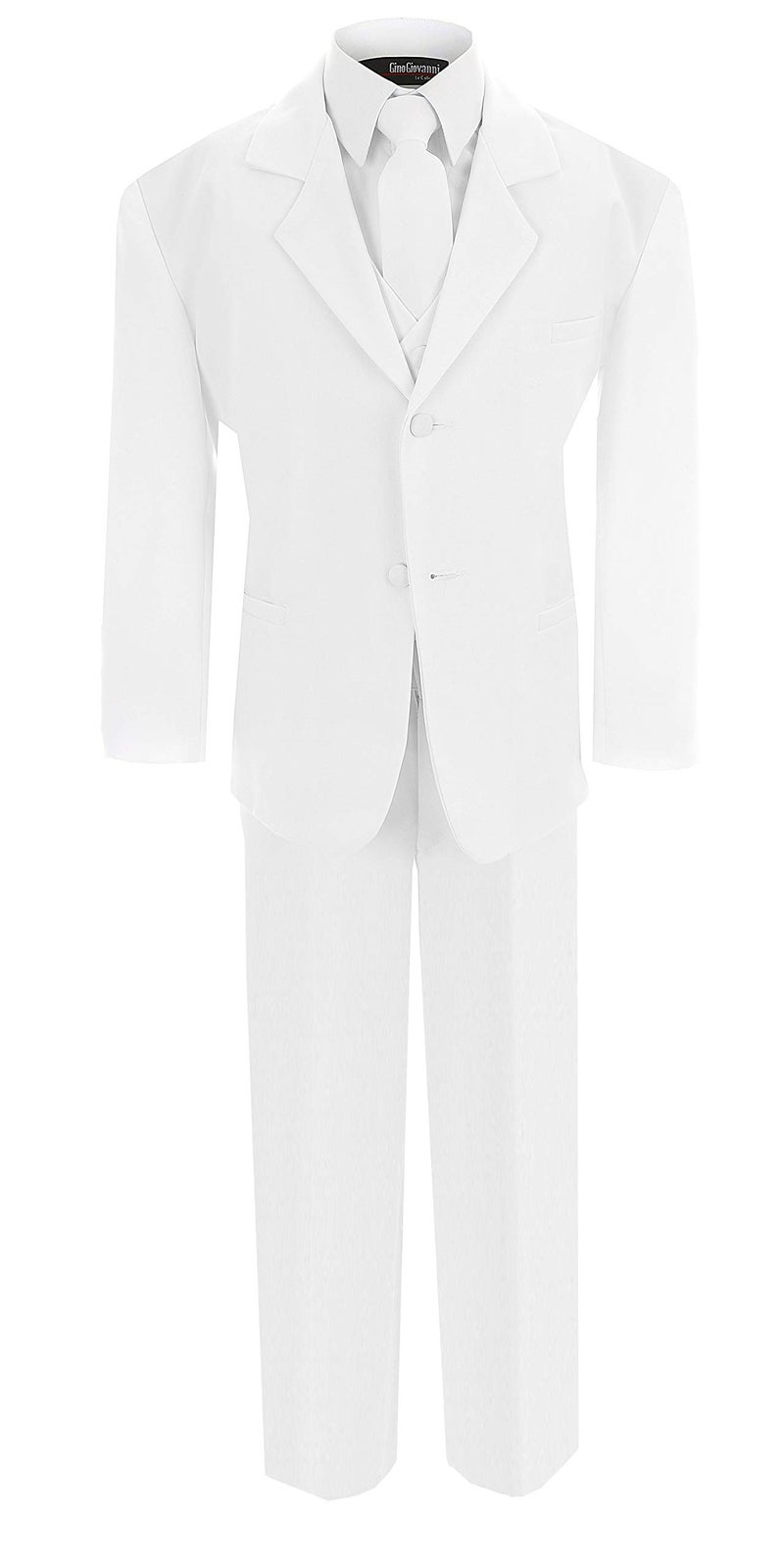 Boys Formal Dresswear Set G214 7 White Suit