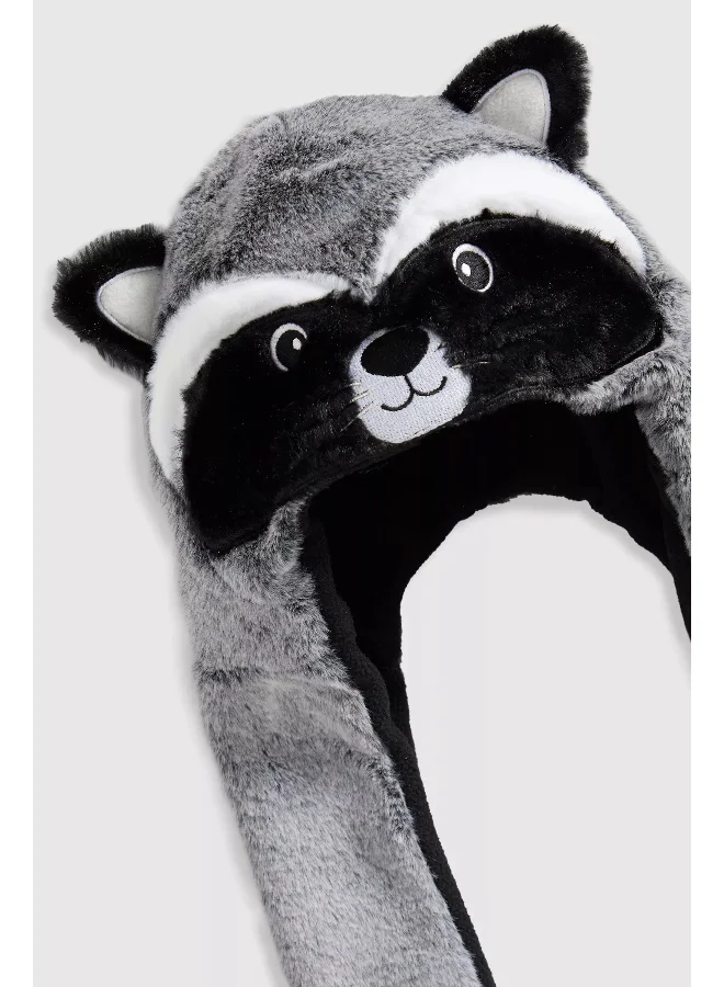 مذركير Raccon Hooded Scarf
