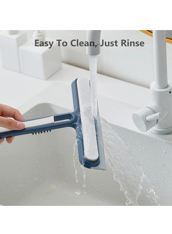 Arabest Multi-Functional Shower Squeegee, Household Cleaning Tools, Mirror Wiper, Glass Window Cleaner Squeegee, Apply to Tiles, Shower Doors, Bathroom, Mirrors, and Car Windows, Glass Doors  - Image 4