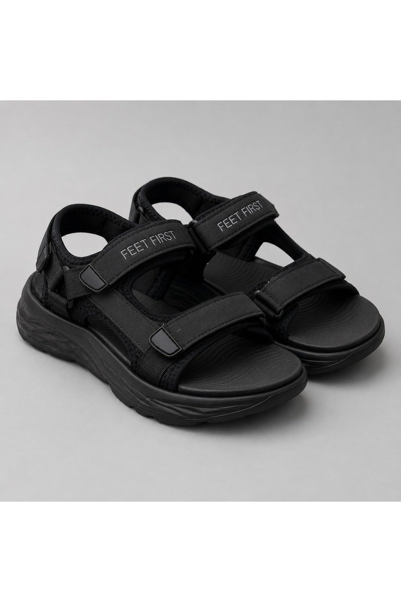 Feet First Men’s Sports Sandals with Adjustable Velcro Straps – Lightweight Comfort Outdoor Walking Sandals - Image 1