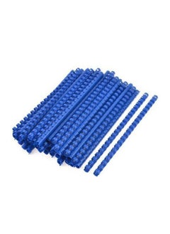 PARTNER 100-Piece Binding Combs 8mm Blue  - Image 2