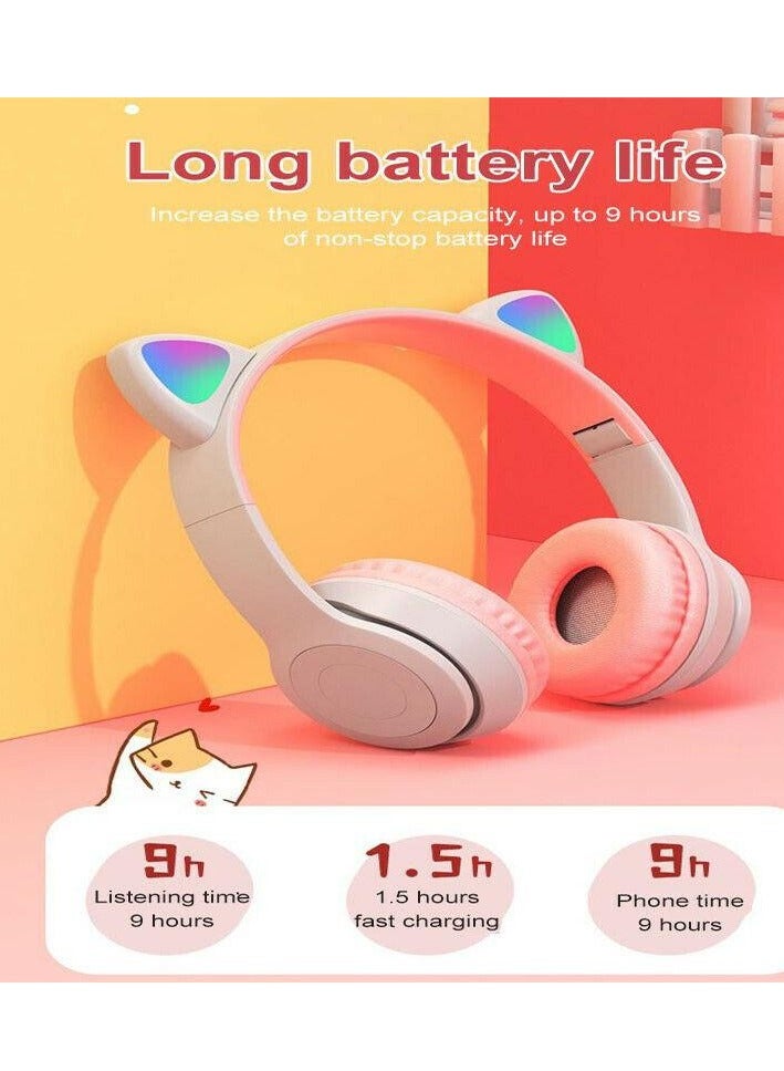 Cat Ear Bluetooth Wireless Headphones - Image 2