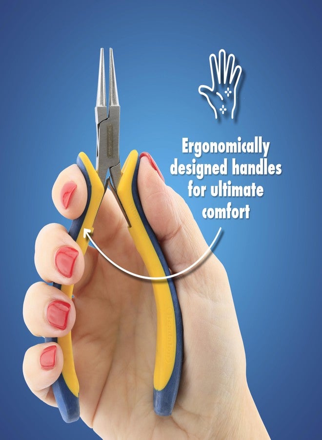 Beadalon Ergo Round Nose Pliers - Round Nose Pliers for Jewelry Making & Wire Loops, 5.25 in - Image 5