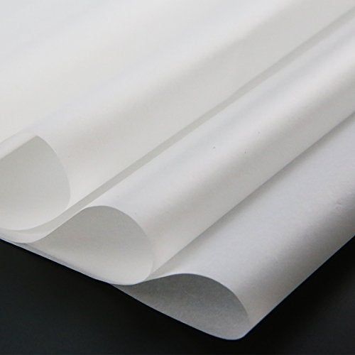 Apol 100 Pcs Carbon Transfer Paper Tracing Paper 11.7"×8.3" for Transfer Pattern on Wood, Paper, Canvas (White) - Image 2