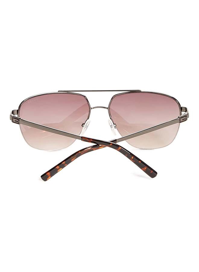 GUESS Unisex Aviator Large Sunglasses with Brown Lenses - GF5065 08F 60mm - Image 3