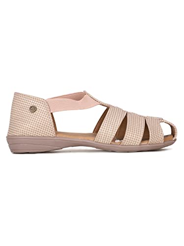 Bata باتا نوها صندل نسائي بني فاتح مسطح - 8 المملكة المتحدة (5513951) - Image 2