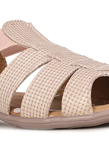 Bata باتا نوها صندل نسائي بني فاتح مسطح - 8 المملكة المتحدة (5513951) - Image 5