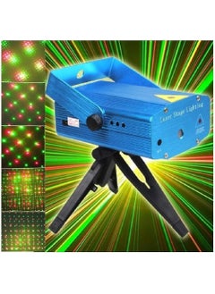 TAYLORED HOME TAYLORED HOME Mini Laser Projector Stage Light Sound Activated Dot Design Laser Light for Party and Dj MiniTripod Stand for Diwali Home Decoration Light Laser Light Dot Design 