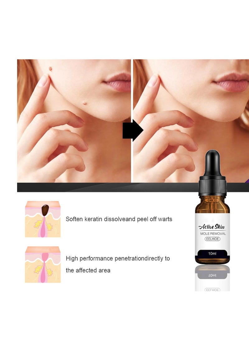 EELHOE skin mole removal dont be embarrassed by skin tags make your skin smooth 10ml - Image 4
