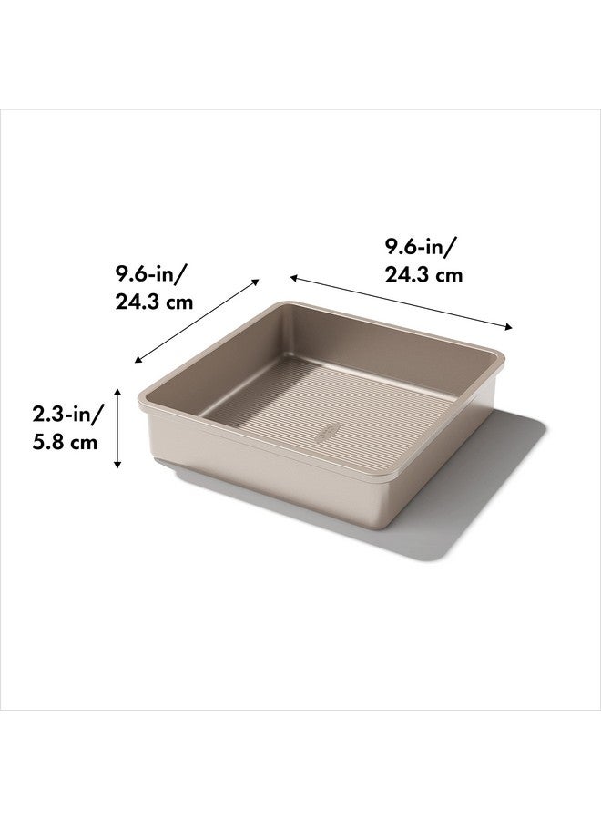OXO صينية كعك مربعة غير لاصقة OXO Good Grips 9 x 9 بوصة، بني - Image 2