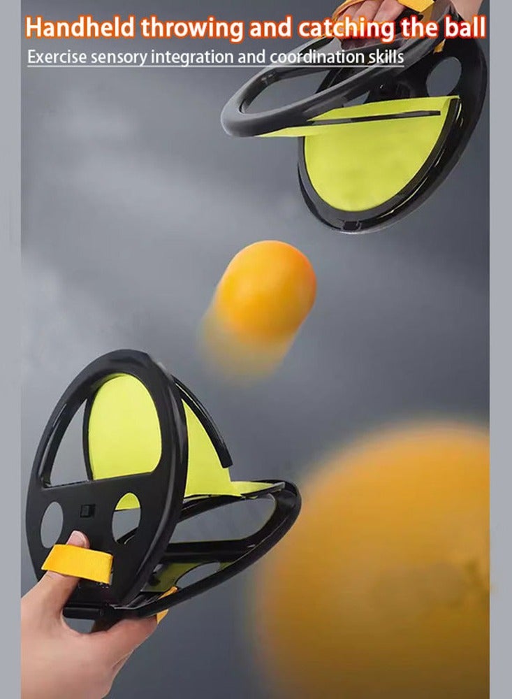 Sensory Toys For Kids Bouncing Ball Ball Shooting Toy Pinpong Balls  Sports Training Hand - Image 1