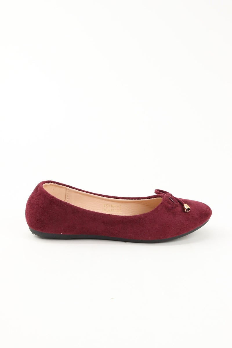VINY Women's Cushioned Ballet Flats – Lightweight Slip-On Flat Shoes, Comfortable Everyday Walking & Office Ballerina Shoes with Soft Support Insole - Image 2
