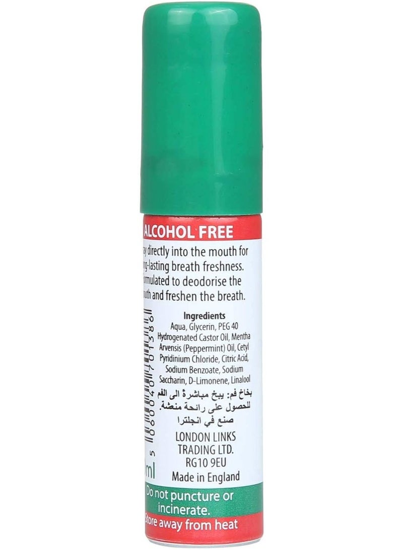 Fresh Talk Mouth Freshener Spray Green Lemon (Lime) - Zesty & Intense - 20ml - Image 4