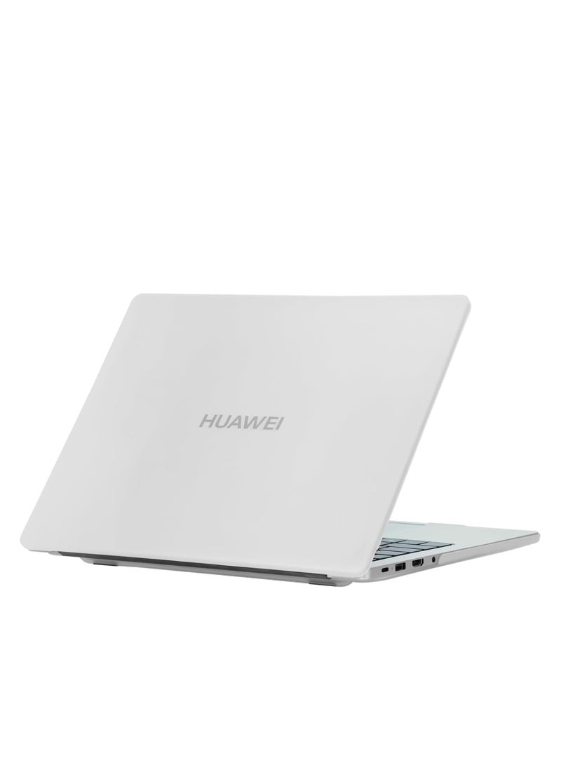 Case for Huawei MateBook D 14 2023-14-Inch Slim, Shockproof, Scratch-Resistant, Anti-Slip Hard Shell, 360° Protective PC Notebook Sleeve, Laptop Cooling Case, Frosted Clear - Image 2