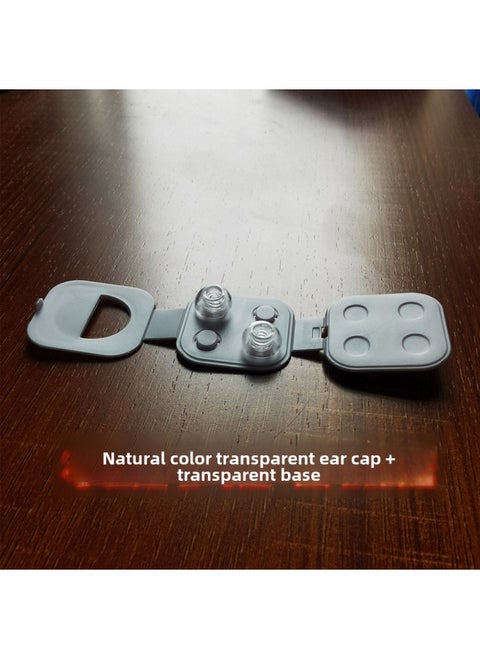 Suitable For AirPods Pro Transparent Ear Cap TPE For Apple Earplug Super Soft Non-slip-Color:MS Natural Color High Transparent Pair Plus Cardboard
