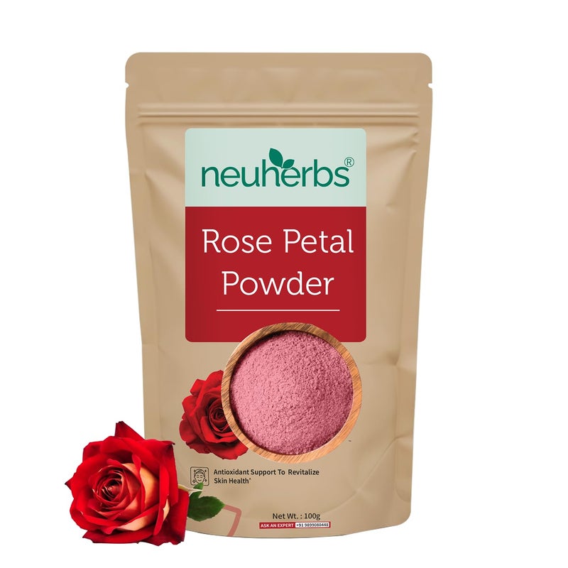 Neuherbs Rose Petal Powder - 100gm - Image 2