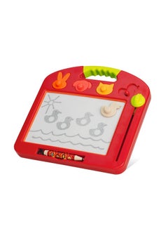 B. Toys B. - Magnetic Drawing Board - 4 Animal Stamps - Portable Sketcher - Creative Toys For Toddlers, Kids - 18 Months + - Toulouse-Laptrec  - Image 1
