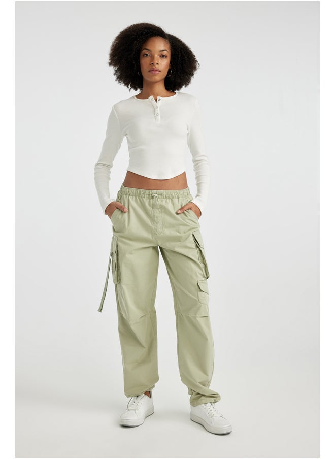 DeFacto - Woman Parachute Woven Trousers - Image 1