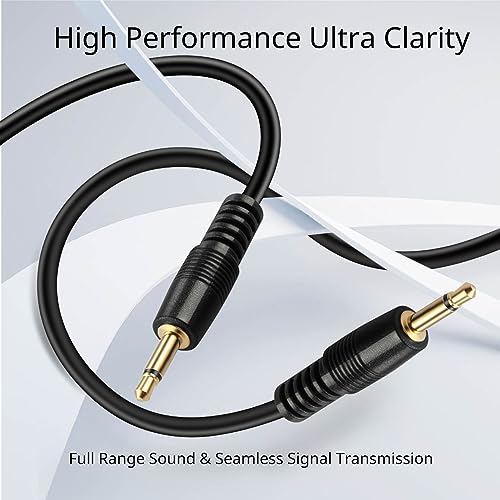 TNP Products TNP 3.5mm Mono Cable (15FT) - 12V Trigger Cable, IR Infrared Sensor Receiver Extension, 3.5mm 1/8" TS Monaural Mini Mono Audio Plug Jack Connector Male to Male - Image 2