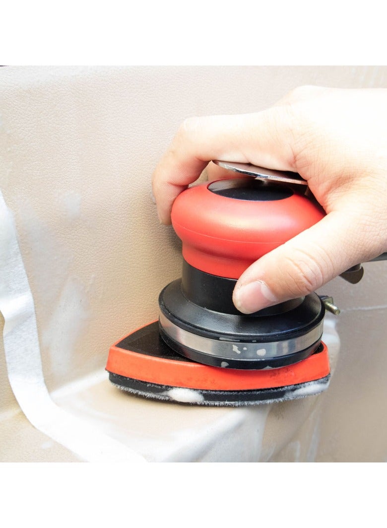 عام **منظف جلود هوائي ومساح مثلث - آلة تلميع وتنظيف داخل السيارة، بتصميم مريح للعناية بالسيارات والجلود** - Image 2