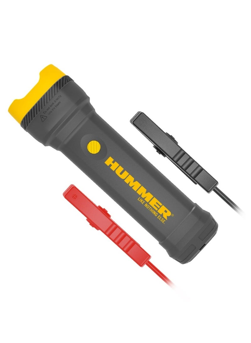 Hummer Car Battery Jump Starter & Emergency Flashlight, 2000A – HXF - Image 1