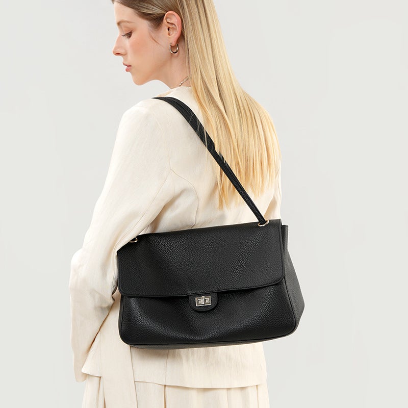 Women's Genuine Leather Shoulder Bag - Image 2