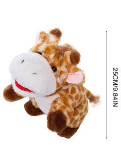 General Hand puppet, cute and soft animal plush toy |Removable mouth plush toy for pretend play, baby plush toy for performance theater, birthday gift  - Image 4