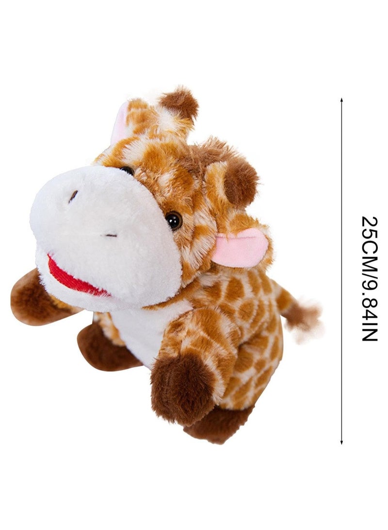 general Hand puppet, cute and soft animal plush toy |Removable mouth plush toy for pretend play, baby plush toy for performance theater, birthday gift - Image 4