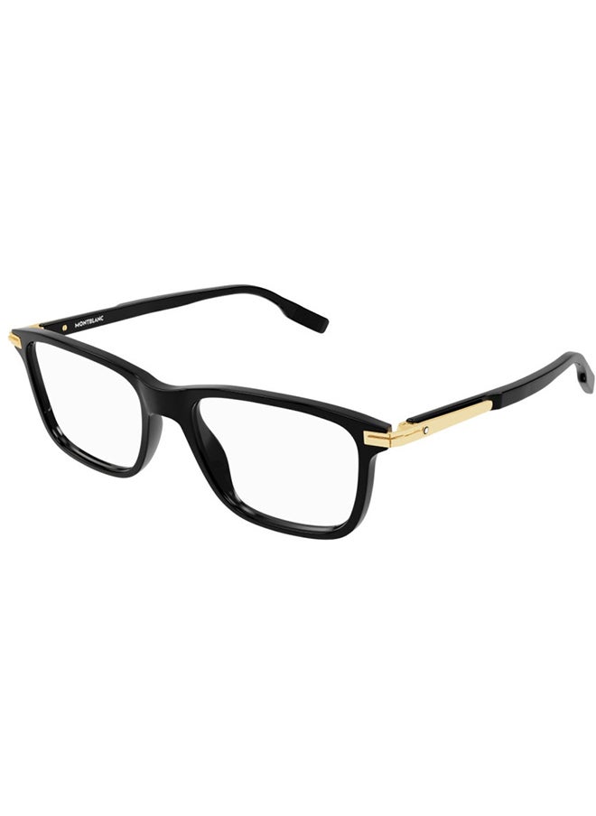 MONTBLANC Men's Rectangle Eyeglasses - MB0277O 001 52 - Lens Size: 52 Mm  - Image 1