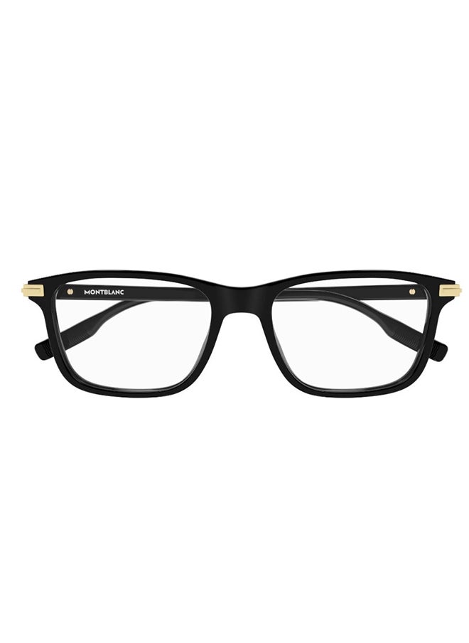 MONTBLANC Men's Rectangle Eyeglasses - MB0277O 001 52 - Lens Size: 52 Mm  - Image 2