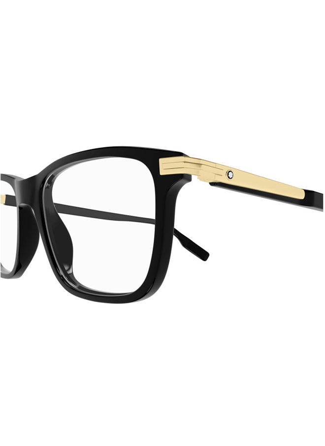 MONTBLANC Men's Rectangle Eyeglasses - MB0277O 001 52 - Lens Size: 52 Mm  - Image 3