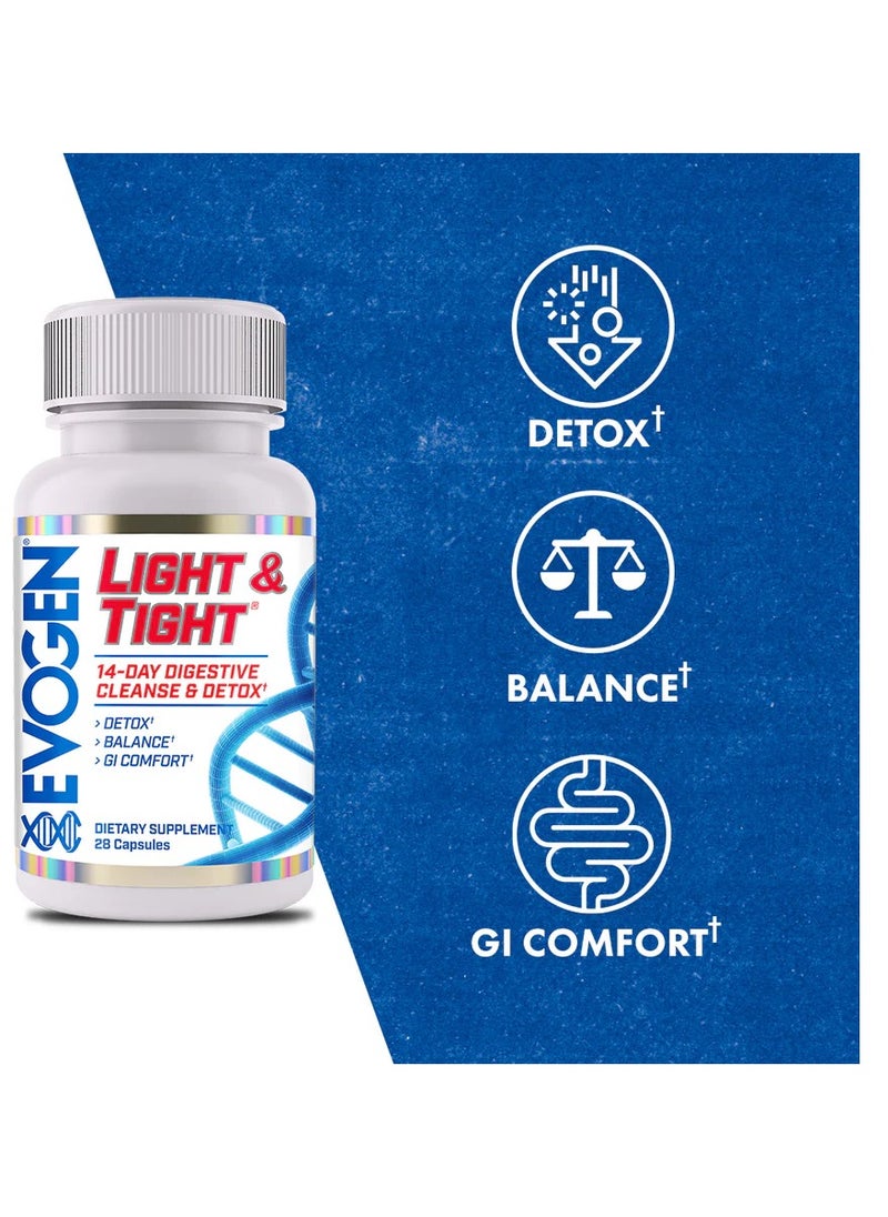 Evogen Nutrition Evogen Light & Tight 28 Capsules  - Image 2