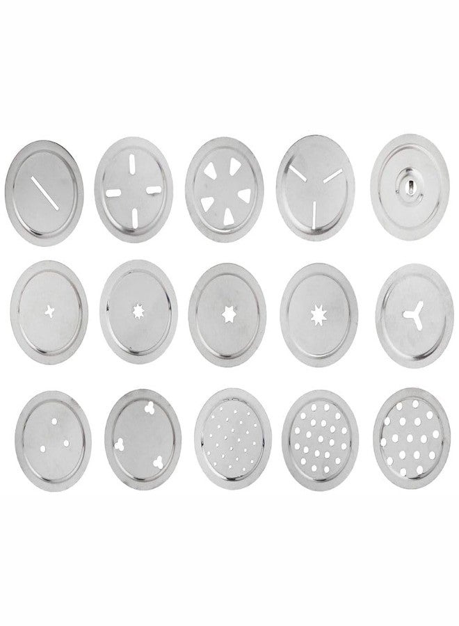 COZY CORNER Stainless Steel 15-in-1 Kitchen Press Sev Sancha with 15 Jali Discs – Murukku, Chakli, Sev, Bhujia, Gathiya & Idiyappam Maker | Noodles & Cookie Press | Heavy Duty Snack Maker - Image 5