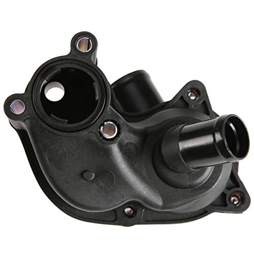 A-Premium Engine Coolant Thermostat Housing Assembly Compatible with Ford Explorer Ranger Explorer Sport Trac Mazda B4000 Mountaineer 2000-2008 V6 4.0L - Image 1