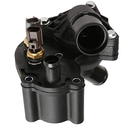 A-Premium Engine Coolant Thermostat Housing Assembly Compatible with Ford Explorer Ranger Explorer Sport Trac Mazda B4000 Mountaineer 2000-2008 V6 4.0L - Image 4