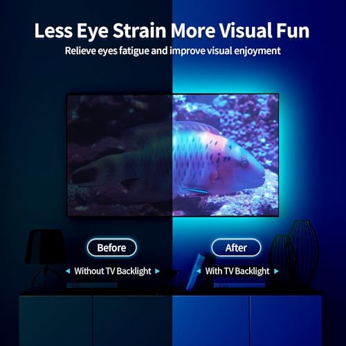 LITVERSE Light Strips 3M | RGB 5050 Color Changing LED Strip Light with USB Cable for TV Backlight, Bedroom, Cabinet Shelf Display (3meter- Tv Upto 32" to 48" - Multi) - Image 4