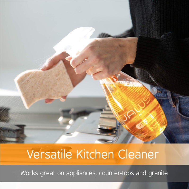 JAWS Cleaner Multi-Surface Kitchen Cleaner Bottle and 2 Refill Pods. Refillable Cleaning Supplies. - Image 4