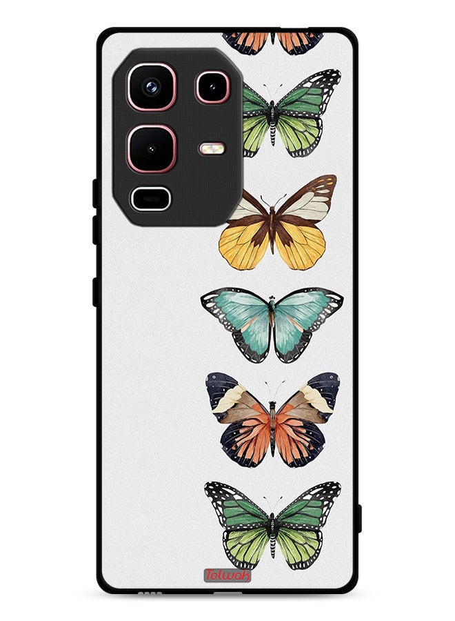 Tolwak Infinix Note 50s Protective Case Cover Four Butterflies - Image 1