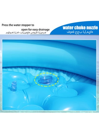 Children's swimming pool, home paddling pool, children's swimming pool, inflatable round swimming pool - view 3