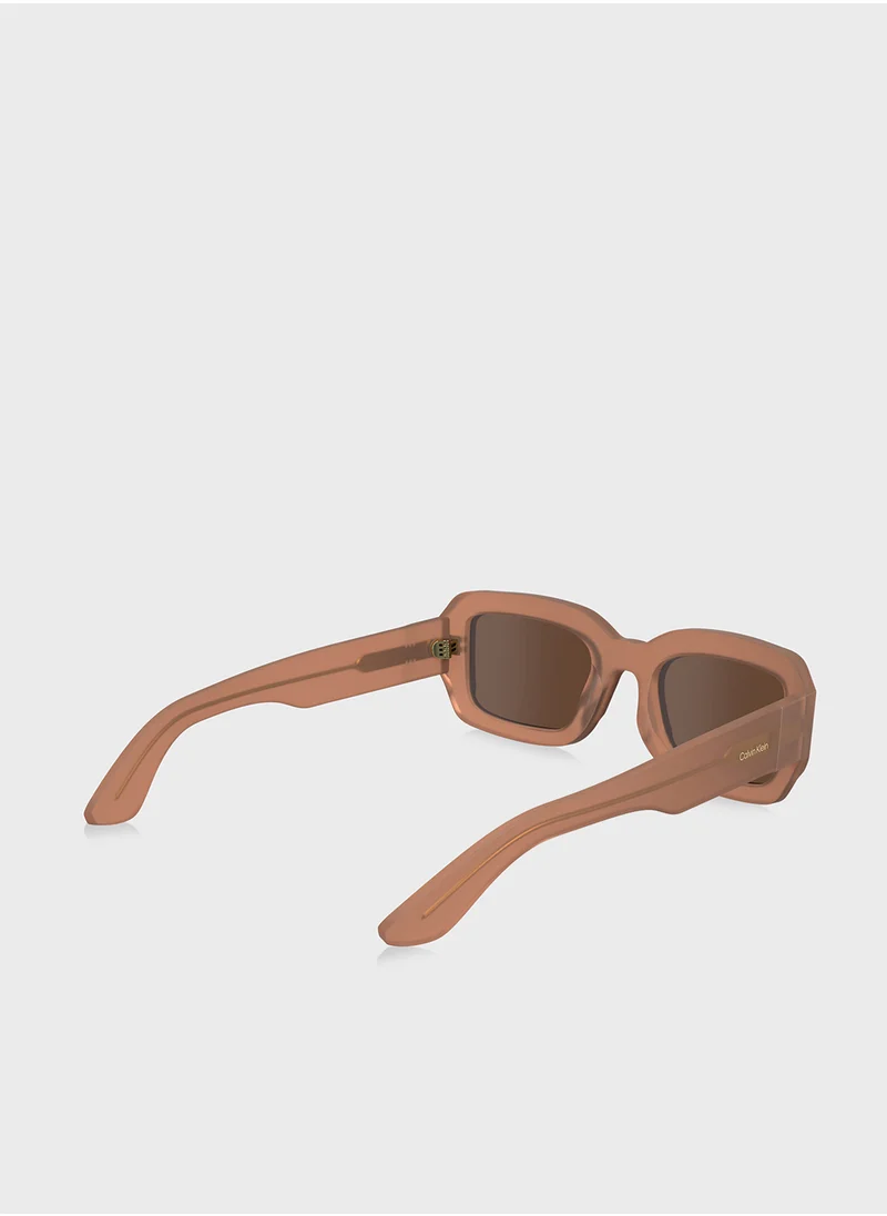 CALVIN KLEIN Modified Rectangle Sunglasses