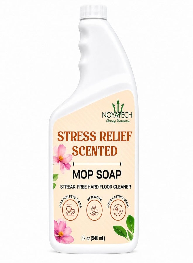 NOYATECH Scented Mop Soap – Stress Relief Aromatherapy Floor Cleaner Concentrate | Non-Toxic, Pet Safe, No Residue | Safe for Hardwood, Tile, Marble, Stone & Grout | All Mop Types | Made in USA - Image 1
