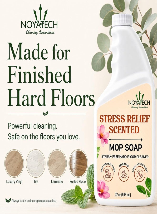 NOYATECH Scented Mop Soap – Stress Relief Aromatherapy Floor Cleaner Concentrate | Non-Toxic, Pet Safe, No Residue | Safe for Hardwood, Tile, Marble, Stone & Grout | All Mop Types | Made in USA - Image 4