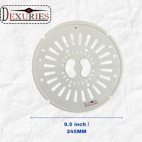 DEXURIES Dryer Spin Cap/Saftey Cover/Spinner Safety Cover/LID for LG 6kg/6.5kg/7kg Semi Automatic Washing Machine Match Size (Size- 9.5Inch/24.5cm) (Pack of 2 Pcs) (LG 9.5 inch) - Image 2