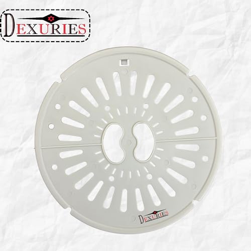 DEXURIES Dryer Spin Cap/Saftey Cover/Spinner Safety Cover/LID for LG 6kg/6.5kg/7kg Semi Automatic Washing Machine Match Size (Size- 9.5Inch/24.5cm) (Pack of 2 Pcs) (LG 9.5 inch) - Image 4