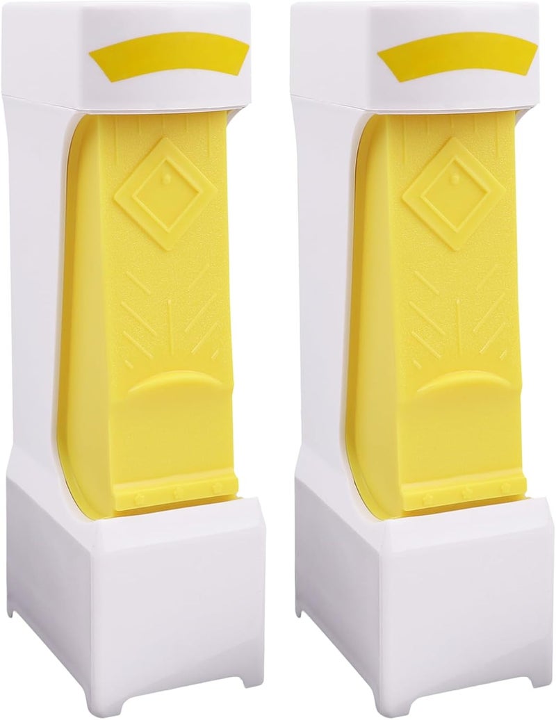 OPLCFO 2PCS Butter Cutter and Storage Case, Butter Stick Slicer for Bread Cakes Cookie - Image 1