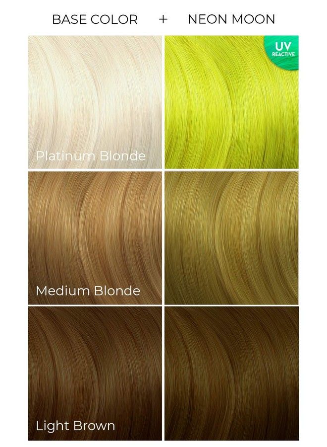 ARCTIC FOX صبغة شعر شبه دائمة نباتية وخالية من القسوة (8 أونصة سائلة قمر نيون) - Image 3