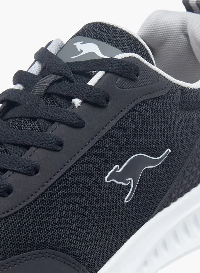 كانغاروس Men's Logo Detail Sports Shoes With Lace-Up Closure