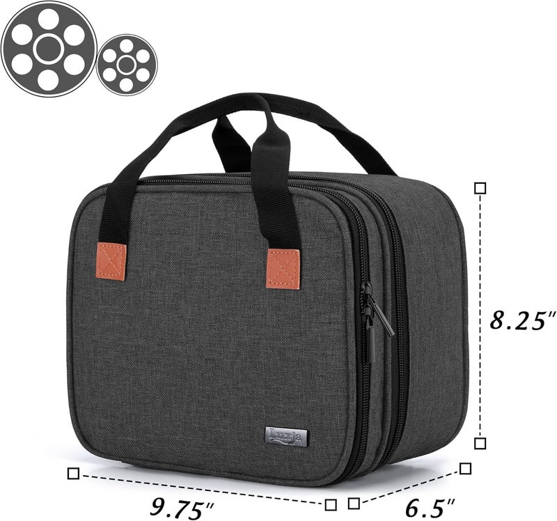 LUXJA Carrying Bag Compatible with DR.J Mini Projector, Portable Case for Mini Projector and Accessories, Black - Image 5