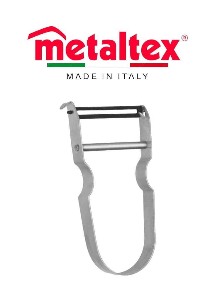 Metaltex مقشرة الخضار المعدنية زاك من ميتالتكس - حادة للغاية ودائمة - Image 2